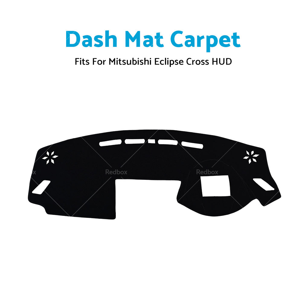 {{ Dash Mat For Mitsubishi Eclipse Cross 2017-New with HUD Dashboard Cover Black }} - Buy Car Parts Online at {{ Kaka Auto Parts }}.
