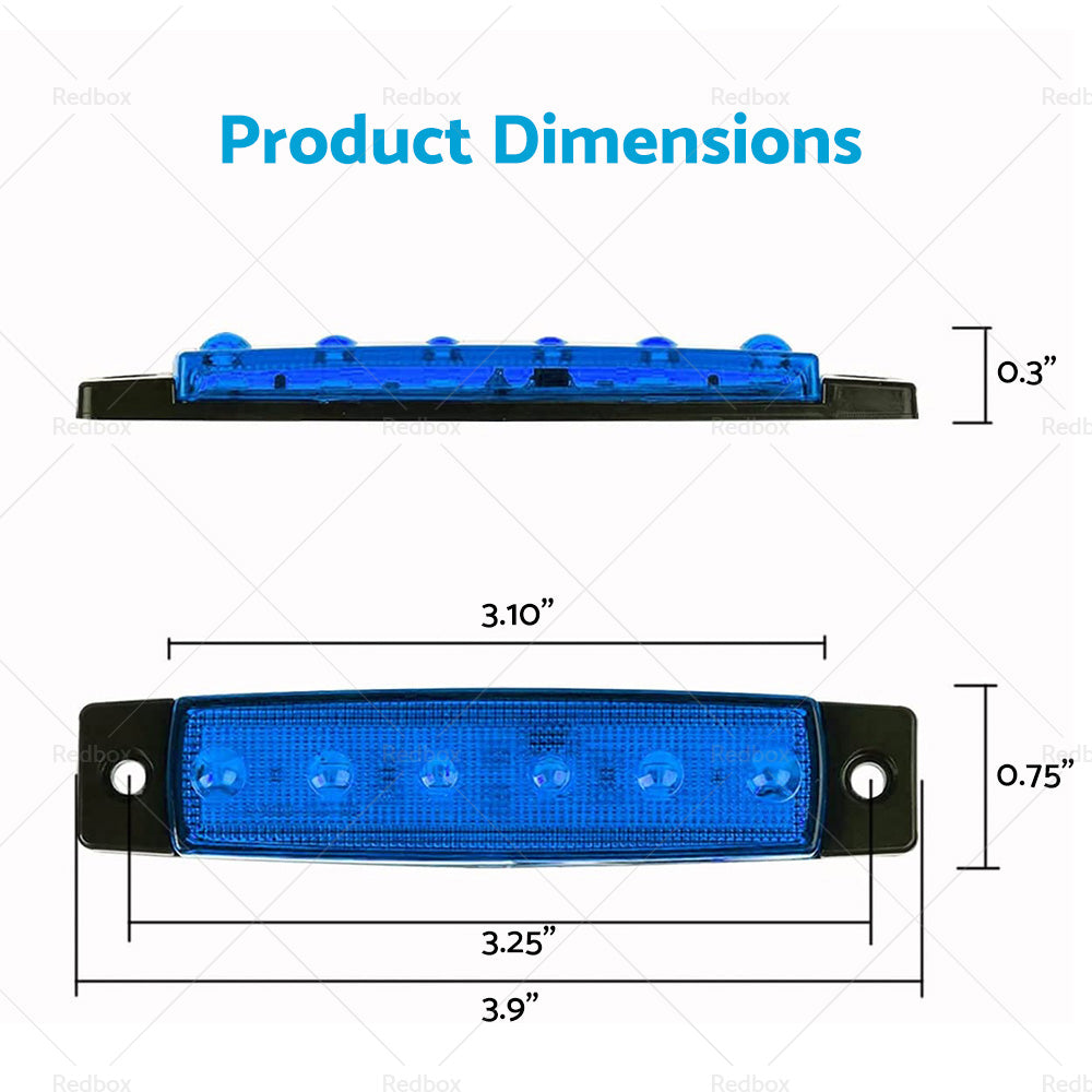 {{ 12x For Marine Boat LED Deck Courtesy Lights Waterproof Stern Transom Light 12V }} - Buy Car Parts Online at {{ Kaka Auto Parts }}.