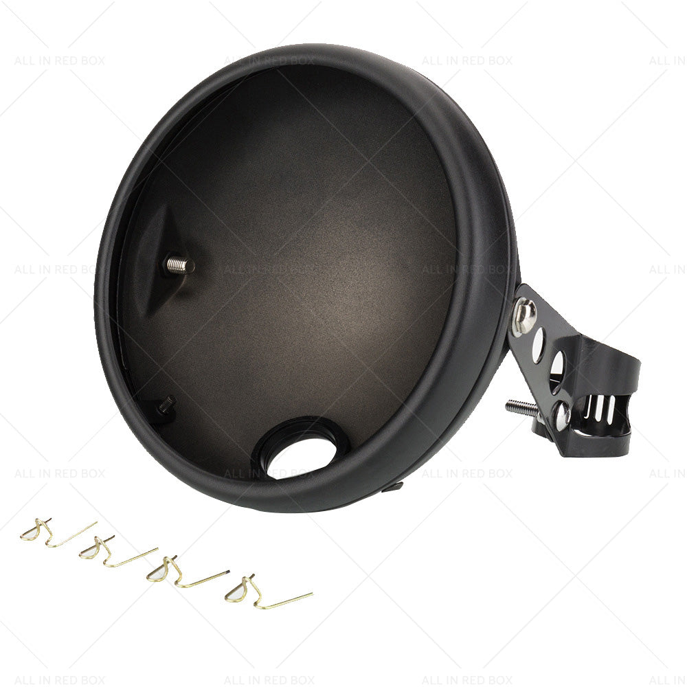 {{ 7inch Inch Motorcycle Head Light Bulb Bucket Housing Bracket Suitable For Harley }} - Buy Car Parts Online at {{ Kaka Auto Parts }}.