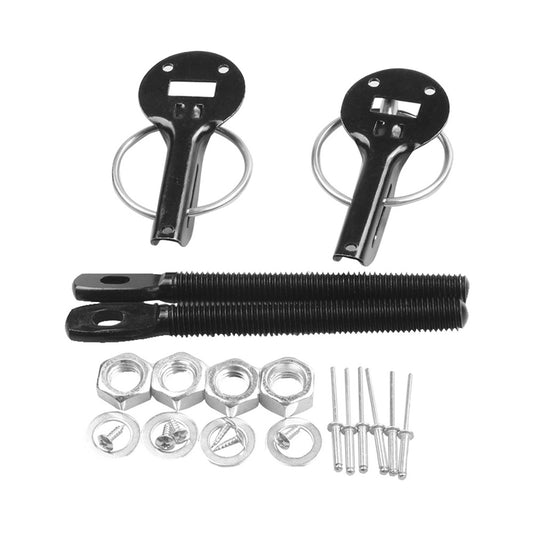 Universal Racing Bonnet Hood Lock Latch Pins Kit Set Suitable For Car Modification