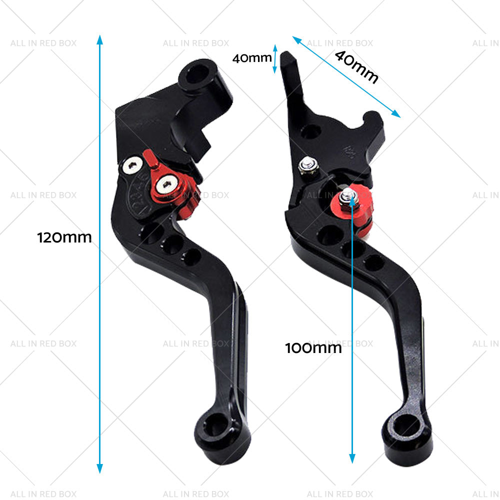 {{ Short Clutch Brake Levers CNC Suitable for Yamaha YZF R3 R25 MT03 MT25 2014-2021 }} - Buy Car Parts Online at {{ Kaka Auto Parts }}.