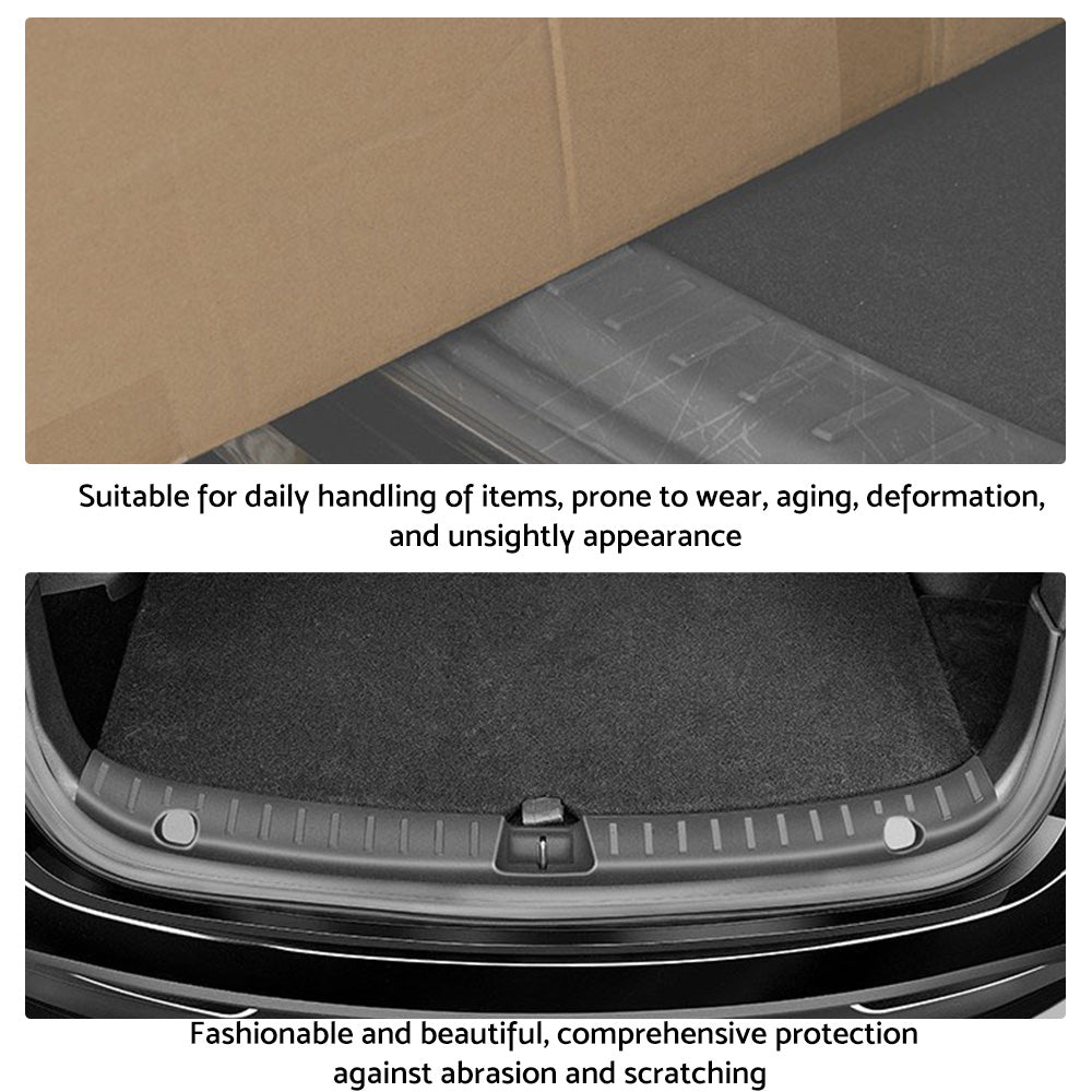Rear Bumper Guard Trunk TPE Protector Cover Suitable For Tesla Model Y 22-23