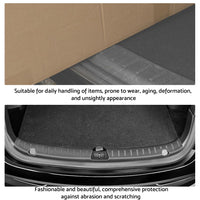 Rear Bumper Guard Trunk TPE Protector Cover Suitable For Tesla Model Y 22-23