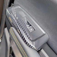 4x Carbon Car Window Control Panel Switch Cover Suitable For Ford Ranger