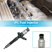 {{ Diesel Fuel Injector Suitable for Toyota Hilux Fortuner KUN26 1KD-FTV D4D 3. 0L }} - Buy Car Parts Online at {{ Kaka Auto Parts }}.