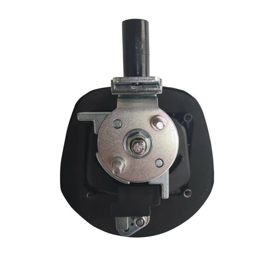1x Central Locking Handle Whale Tail Lock Power Operated Black Recessed Folding
