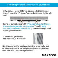 Radiator Suitable For Hyundai Excel/Accent X3 1.5i Petrol G4EK 1994-2000 – Auto & Manual