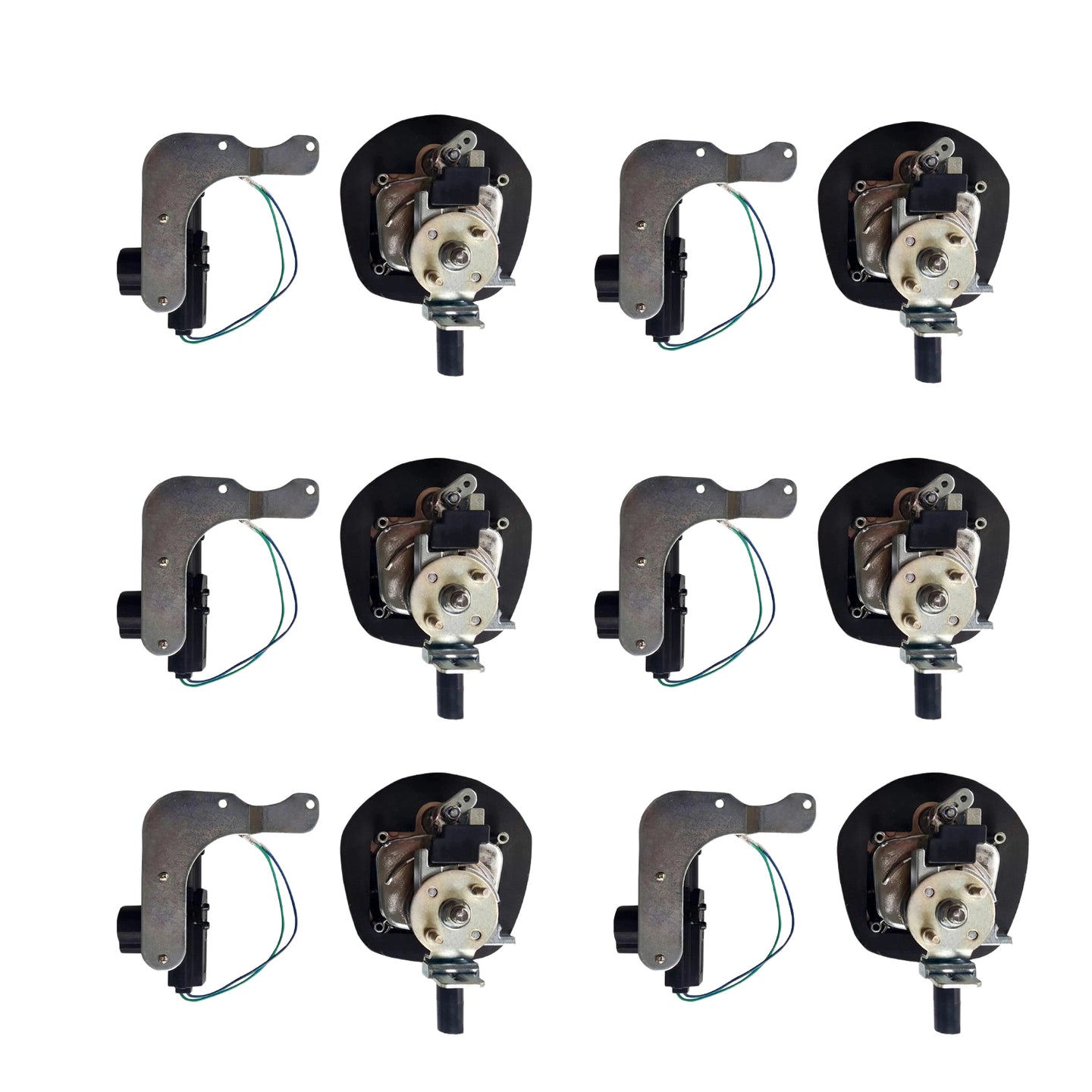 {{ 6 Set Chrome Power Operated Recessed Folding Whale Tail T-Lock Handle Toolbox }} - Buy Car Parts Online at {{ Kaka Auto Parts }}.