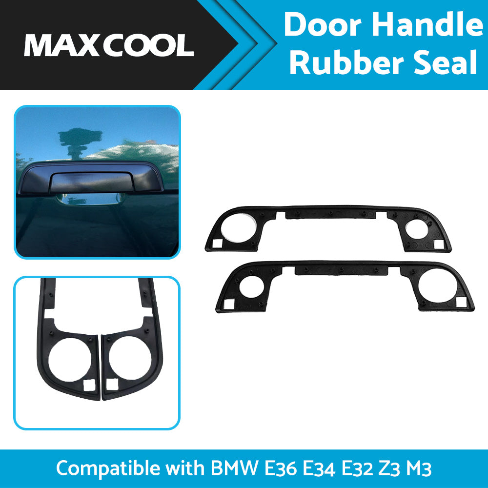 {{ 2PCS Exterior Door Handle Rubber Seals Set Suitable for BMW E36 E34 E32 Z3 M3 }} - Buy Car Parts Online at {{ Kaka Auto Parts }}.
