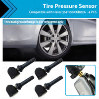{{ 4PCS Tire Pressure Sensors Suitable for Haval F7 Dargo H9 Jolion 3641100XKR02A }} - Buy Car Parts Online at {{ Kaka Auto Parts }}.
