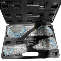 4x Outside Micrometer Set 0–100mm Carbide Tip Precision Measuring Tool 0.01mm Suitable For Machinist