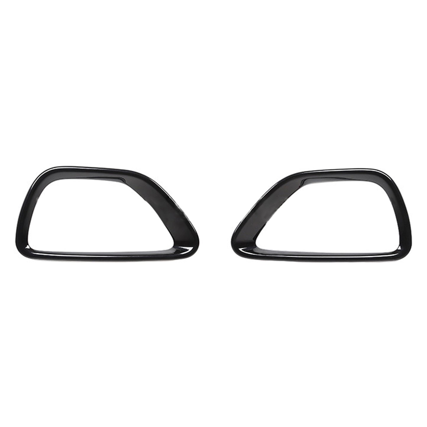2x Front Fog Light Lamp Frame Covers Suitable For Jeep Grand Cherokee 2014-2016