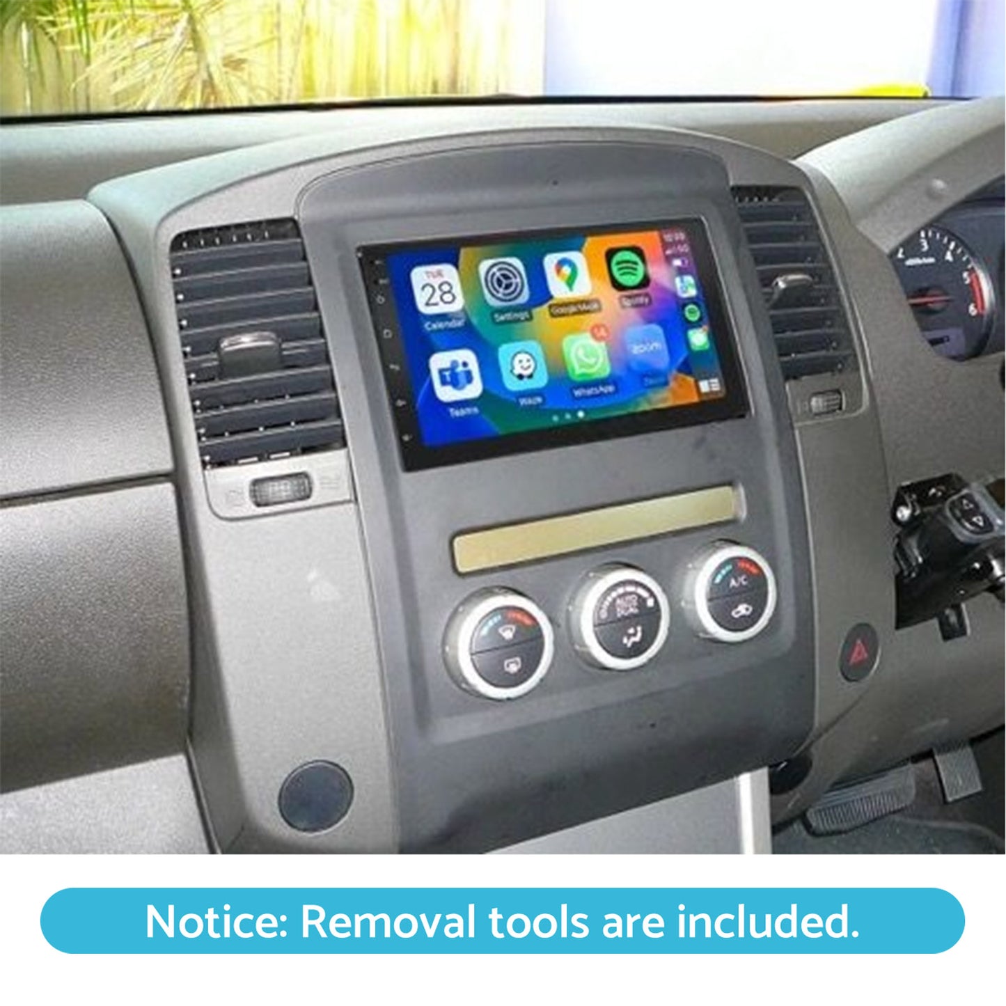 In-Dash Head Units Android Car Stereo 7'' Suitable For Nissan Navara D40 2007-15