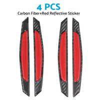 {{ Reflective Carbon Fiber Car Door Edge Guard Bump Protector Sticker Universal }} - Buy Car Parts Online at {{ Kaka Auto Parts }}.
