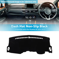{{ Non-Slip Dash Mat Suitable For Kia Picanto JA 2017-2023 Dashboard Cover }} - Buy Car Parts Online at {{ Kaka Auto Parts }}.