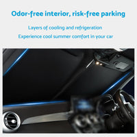 6 Layer WindScreen Sun Shade Suitable For Toyota RAV4 2019-2024 Thick UV Protection
