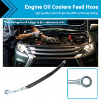 {{ Engine Oil Coolere Feed Hose Suitable For Mitsubishi Pajero 3. 0 Wagon 1991-2000 }} - Buy Car Parts Online at {{ Kaka Auto Parts }}.