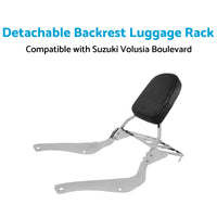 {{ Backrest Sissy Bar W  Luggage Rack Suitable For Suzuki Boulevard C50 2005-2011 }} - Buy Car Parts Online at {{ Kaka Auto Parts }}.