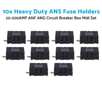 {{ 10x Heavy Duty ANS Fuse Holder 20-200AMP ANF ANG Circuit Breaker Box Midi Set }} - Buy Car Parts Online at {{ Kaka Auto Parts }}.