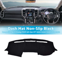 {{ Dash Mat Suitable For Dodge RAM 5th Gen DT 1500 2500 3500 2020-2022 Non-Slip }} - Buy Car Parts Online at {{ Kaka Auto Parts }}.