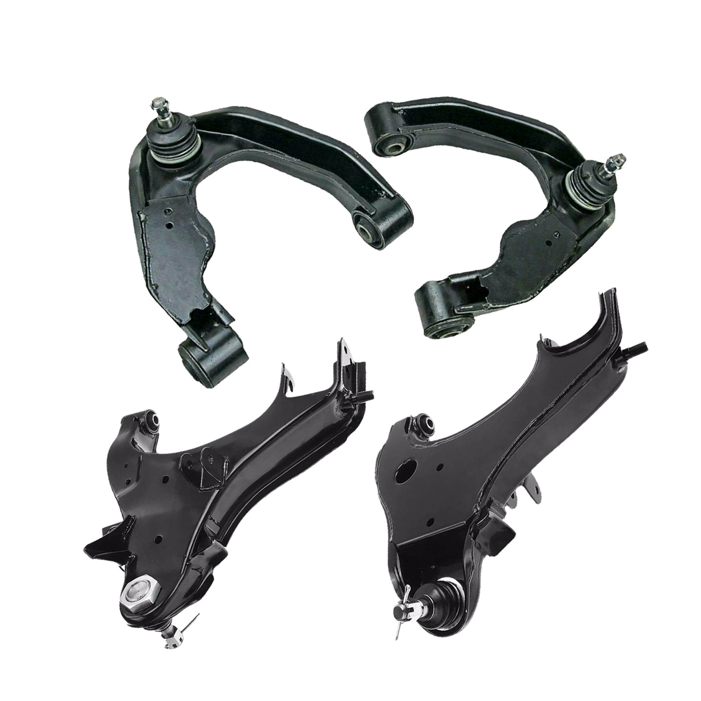 {{ 2x Front Upper+Lower Control Arms Suitable For Nissan Navara D22 4WD 97-15 }} - Buy Car Parts Online at {{ Kaka Auto Parts }}.