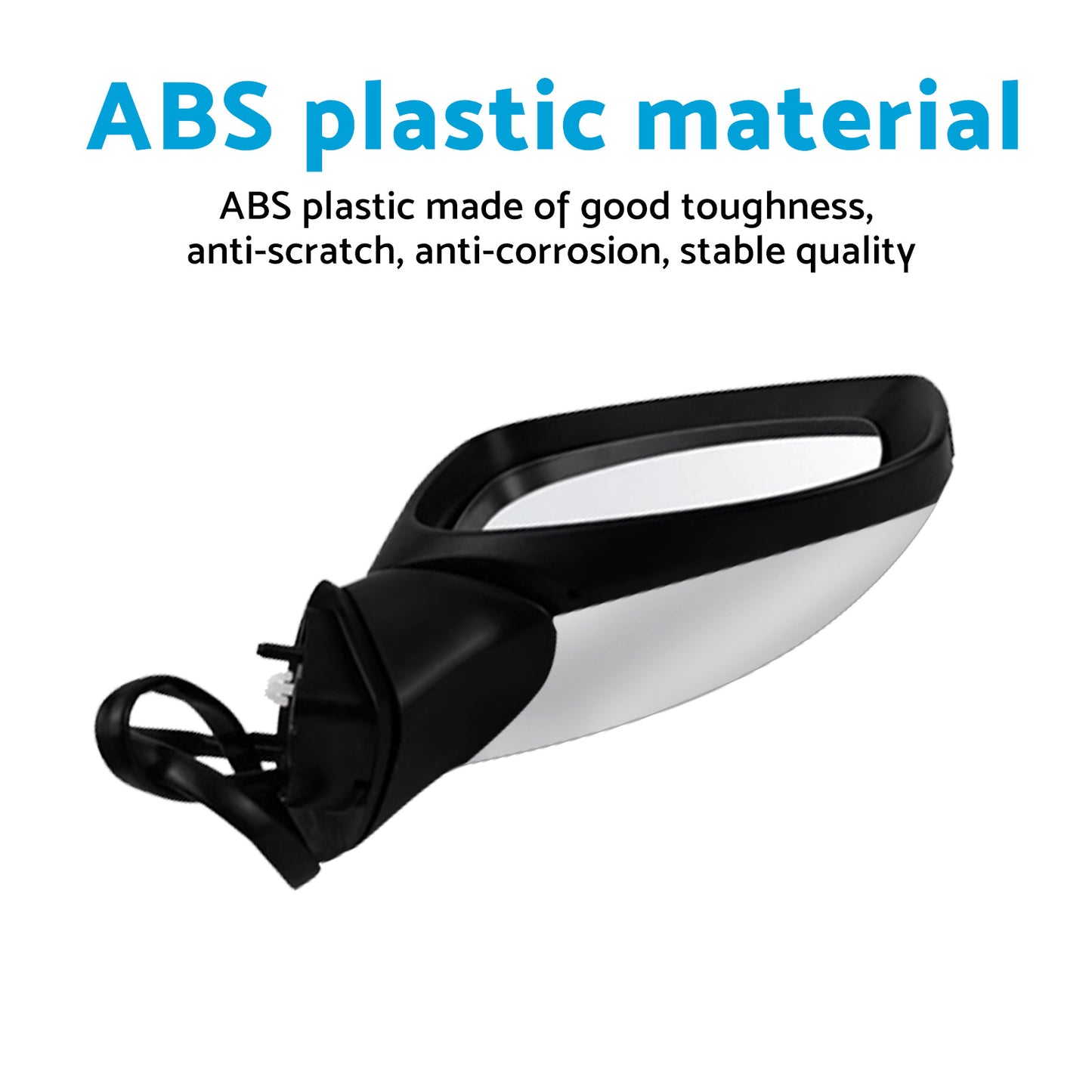 Door Mirror Silver Suitable For Mazda CX-5 2017 Onward With Blind Spot 9 Wires