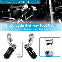 {{ Motorcycle Highway Foot Peg Suitable For Harley Davidson Street Glide Road Glide }} - Buy Car Parts Online at {{ Kaka Auto Parts }}.