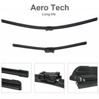 {{ For Ford Fiesta 08-On Aero Flat Windscreen Wiper Blades 26 inch   15 inch  1 Pair }} - Buy Car Parts Online at {{ Kaka Auto Parts }}.