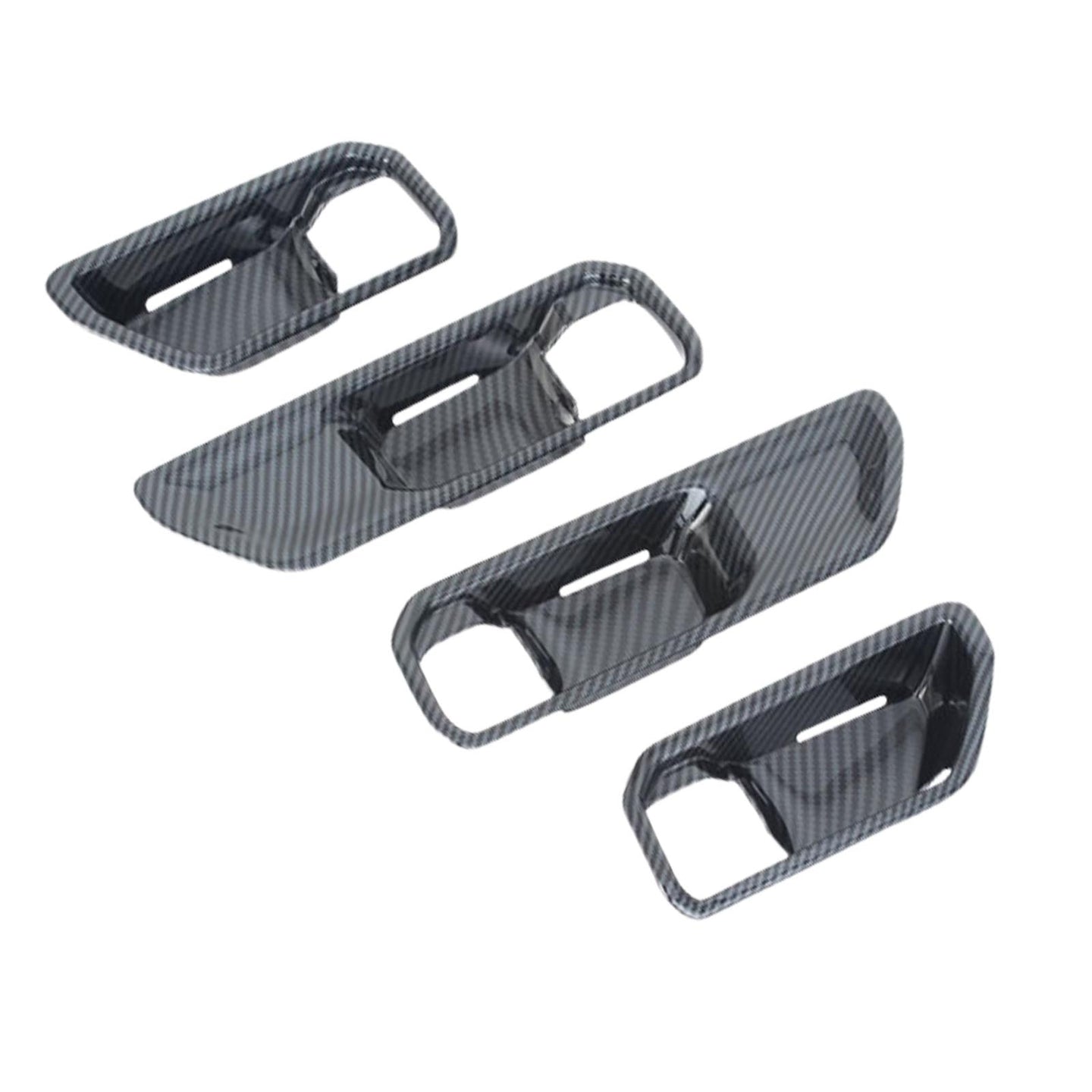 {{ Carbon Inner Door Handle Bowl Cover Trim Suitable For Toyota Prado LC250 24-25 }} - Buy Car Parts Online at {{ Kaka Auto Parts }}.