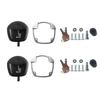 2x Whale Tail T Handle Compression Lock Latch Suitable For Ute Canopy Trailer Toolbox