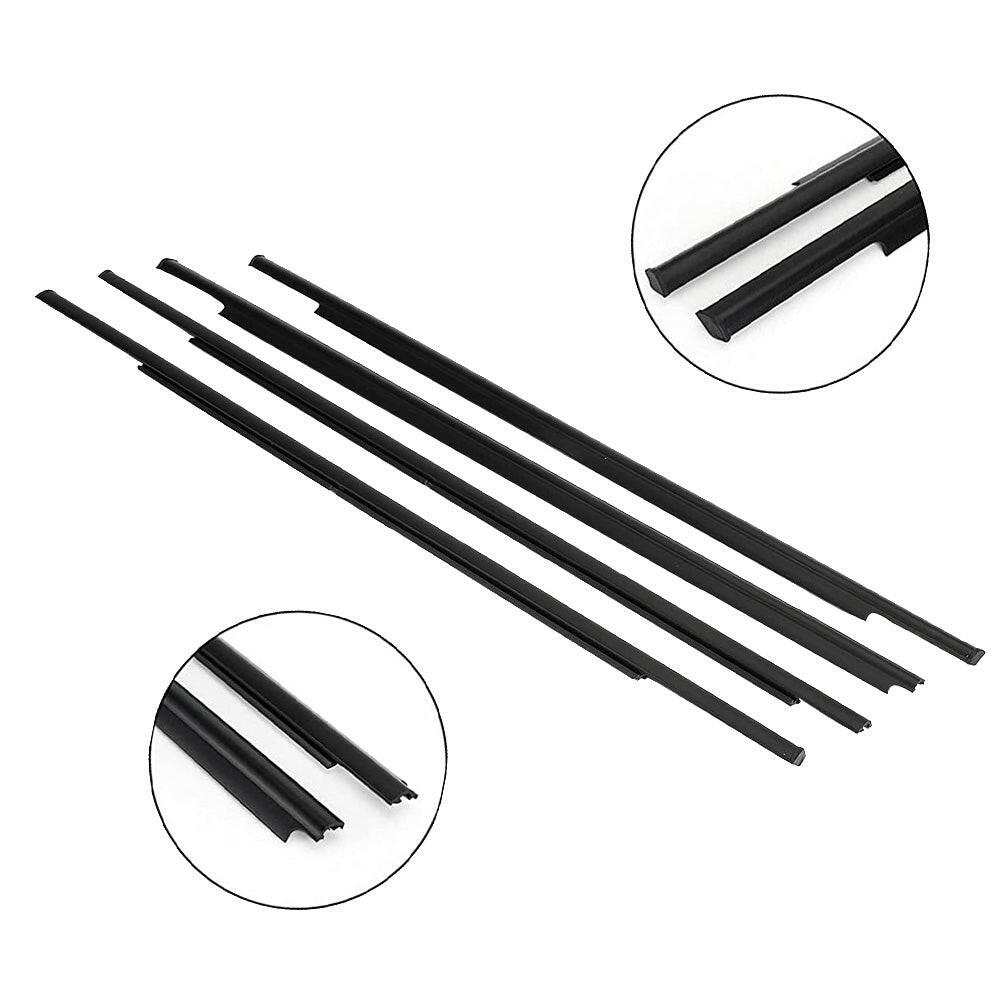 Window Weatherstrip Seal Belt Moulding Suitable For Mitsubishi Outlander 2007-2012