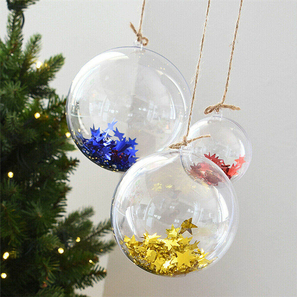{{ 10pcs 8cm 10cm Christmas Balls Xmas Tree Ornament Decoration Plastic Bubbles AU }} - Buy Car Parts Online at {{ Kaka Auto Parts }}.