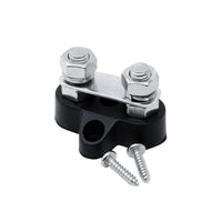 5/16in 12V-24V M8 Bus Bar Terminal Blocks Negative & Positive Distribution Stud