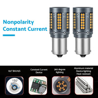 LED Amber Front/Rear Indicator Bulb Suitable For Holden Commodore VT VX VY VZ VE