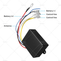 {{ 500A 12V HD Electric Contactor Winch Solenoid Twin Wireless Remote Recovery 4x4 }} - Buy Car Parts Online at {{ Kaka Auto Parts }}.