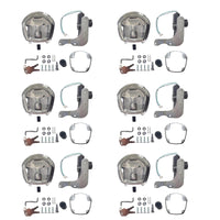 {{ 6 Set Chrome Power Operated Recessed Folding Whale Tail T-Lock Handle Toolbox }} - Buy Car Parts Online at {{ Kaka Auto Parts }}.