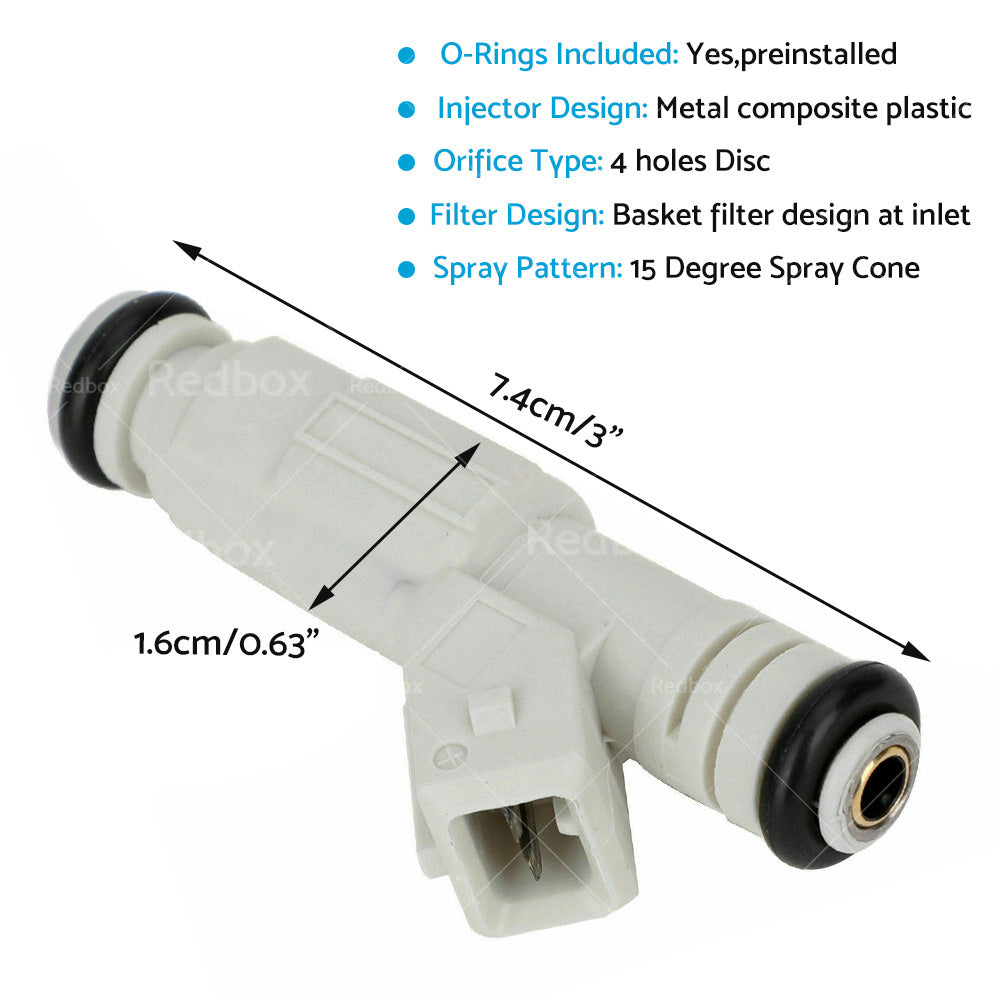 {{ 8x Fuel Injector Suitable For Holden Commodore VS VT VX VY 3. 8L V6 Calais 95-04 }} - Buy Car Parts Online at {{ Kaka Auto Parts }}.