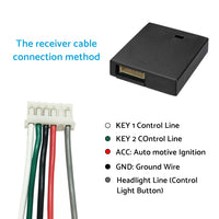 Universal Wireless Steering Wheel Remote Control Button for Car Stereo DVD