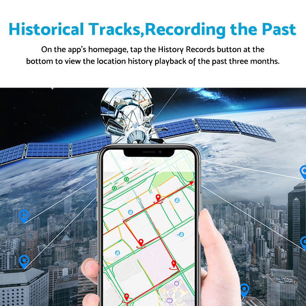 4G Wireless Portable Real-Time GPS Dog Tracker Suitable For Outdoor Use with Waterproof Durable Collar