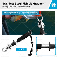 {{ Stainless Steel Fish Lip Grabber Gripper Fishing Tool Grip Tackle Scale 30KG }} - Buy Car Parts Online at {{ Kaka Auto Parts }}.