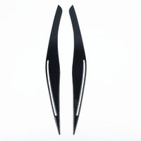 Carbon Fiber Headlight Eyebrow/Eyelids Cover Trim Suitable For BMW E90/E91 328i & 335i