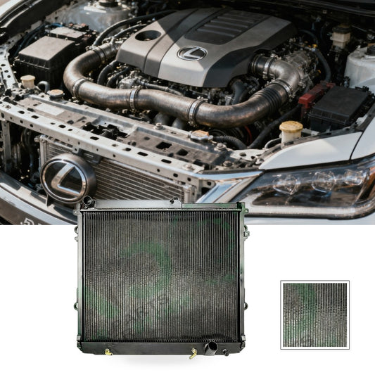 3 Core Alloy Radiator Suitable for Lexus LX450d VDJ201 4.5TD V8 Diesel 2015-On