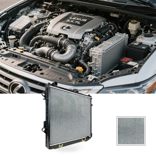 Heavy Duty Radiator For LEXUS LX570 URJ201R 5.7L 8Cyl Petrol 11/2007-On