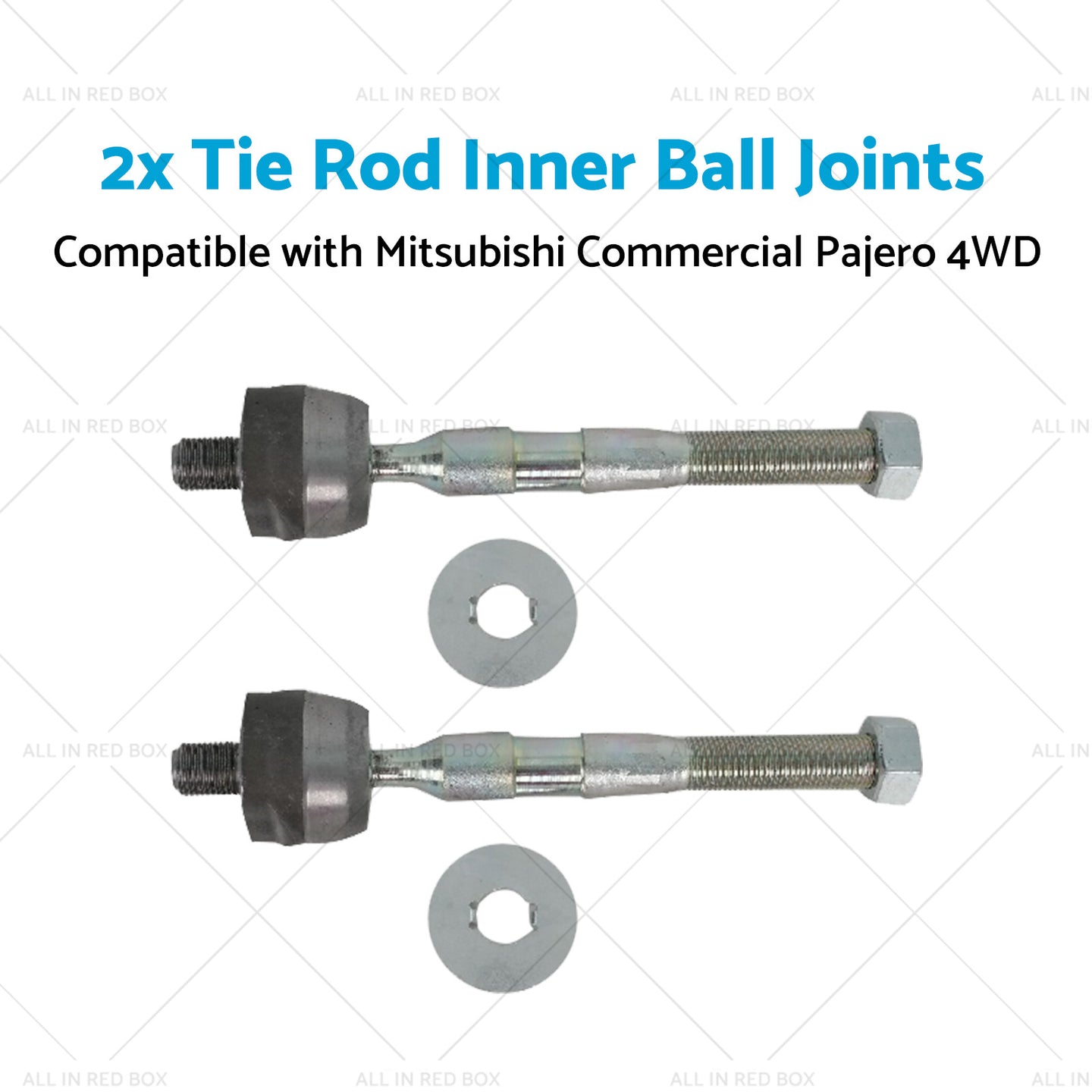 {{ 2x Tie Rod Inner Ball Joint Suitable for Mitsubishi Commercial Pajero 4WD 00-10 }} - Buy Car Parts Online at {{ Kaka Auto Parts }}.