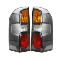 Pair Black Rear Tail Lamp Lights Suitable For Nissan Patrol GU Y61 Wagon 2004-2013