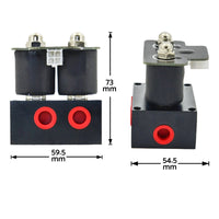 Air Suspension Valve Kit with Remote 200PSI 12V Suitable For Auto Motorcycle