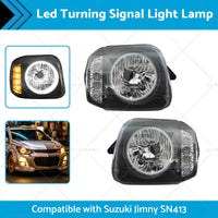 {{ Led Turning Signal Light Lamps  Angel Eyes  Suitablefor Suzuki Jimny SN413 98-17 }} - Buy Car Parts Online at {{ Kaka Auto Parts }}.