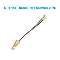 3-in-1 LCD Digital Gauge Suitable For Oil Pressure, Voltage & Water Temperature 12V / 24V Car & Truck
