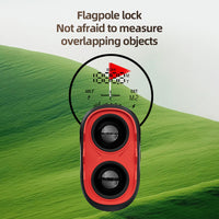 7X Laser Golf Rangefinder Slope 1200 Yards Maximum Distance USB Rechargeable