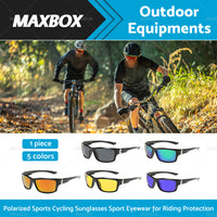 {{ Men Polarized Sports Sunglasses Running Cycling Wrap Around Fishing Driving }} - Buy Car Parts Online at {{ Kaka Auto Parts }}.